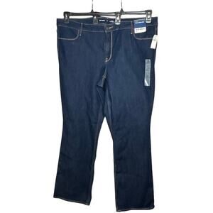 Old Navy Women's Wow Boot Cut Mid Rise Denim Jeans Size 20 Plus New